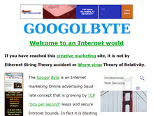 Tablet Screenshot of googolbyte.pwebs.net